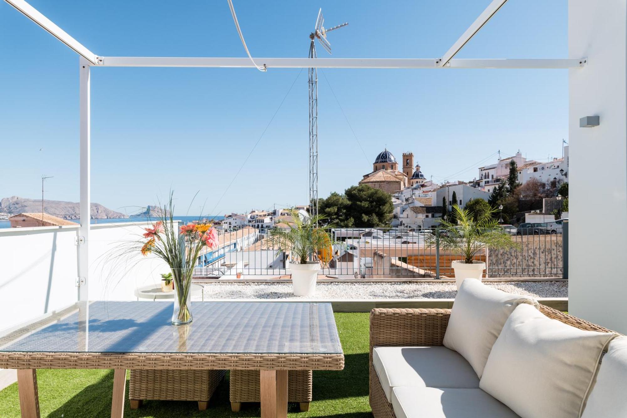 Atico Vistas Al Mar, Terraza, Piscina Y Parking By Vero Altea Exteriér fotografie