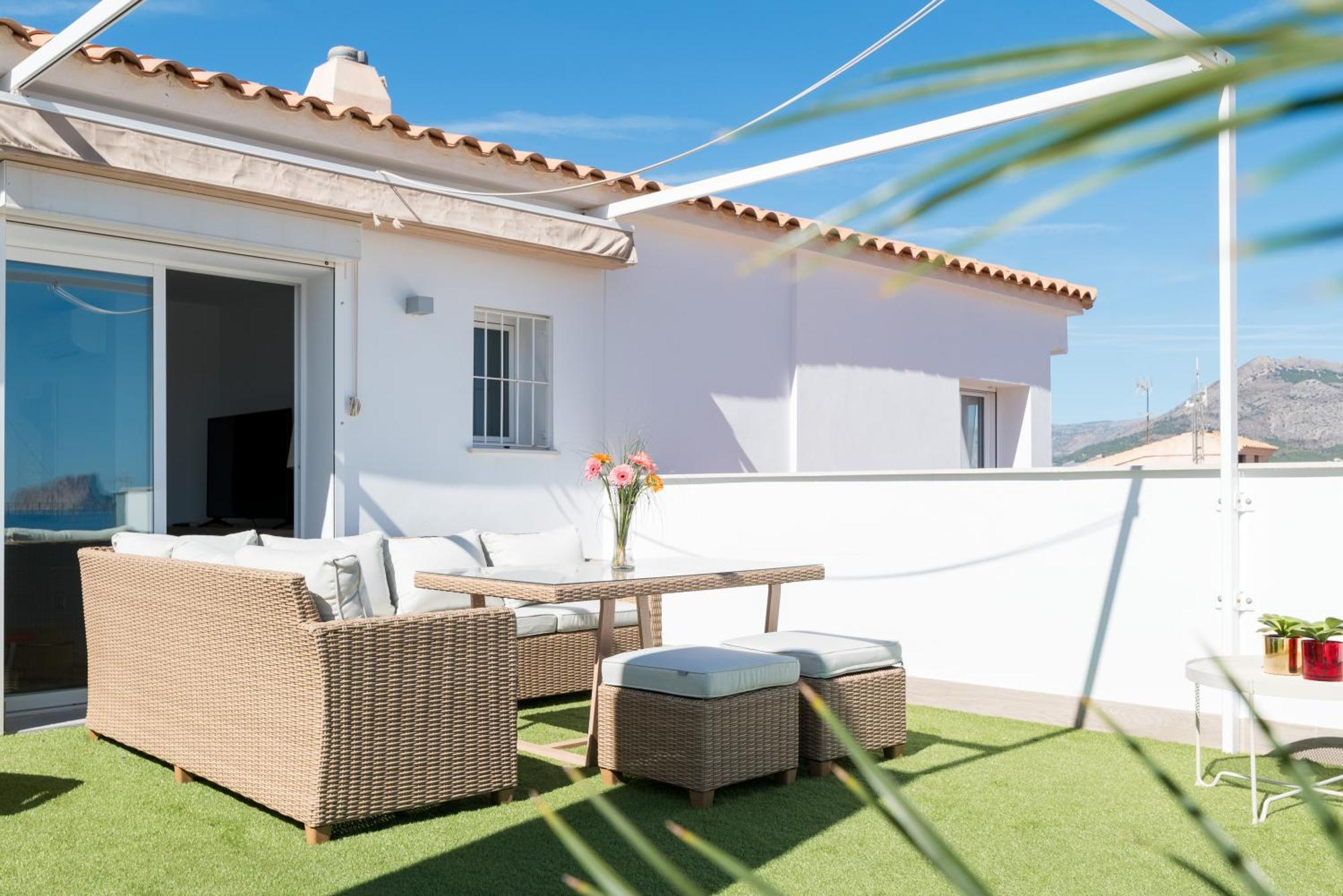 Atico Vistas Al Mar, Terraza, Piscina Y Parking By Vero Altea Exteriér fotografie